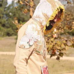 Frost Original - F5115 Angel Tapestry Hoodie - Khaki -Outfixel Sales 069A7846 scaled