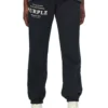 Purple Brand Sweatpants - Signs And Wonders Wash Black - P407