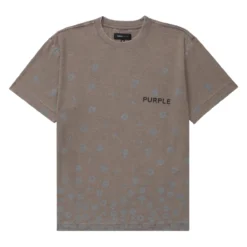 Purple-Brand T-Shirt - Monogram Heavy Wash - Grey - P104