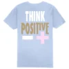 Outrank T-Shirt - Negative To Positive - Light Blue - OR2452