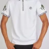 Politics T-Shirt - Allen Polo - White And Multi - ALLEN153