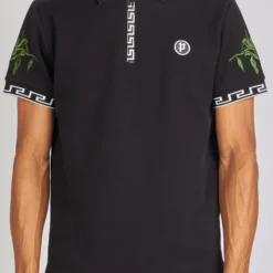 Politics T-Shirt - Allen Polo - Black And Multi - ALLEN152