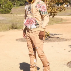 Frost Original - F5115 Angel Tapestry Hoodie - Khaki -Outfixel Sales 17 ceb134d9 4a39 488b b31f 55a4588e85e3 scaled