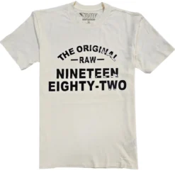 Rawyalty T-Shirt - The Original - Cream With Black