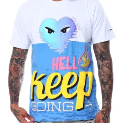 Bkys T-Shirt - Hell - White - T732