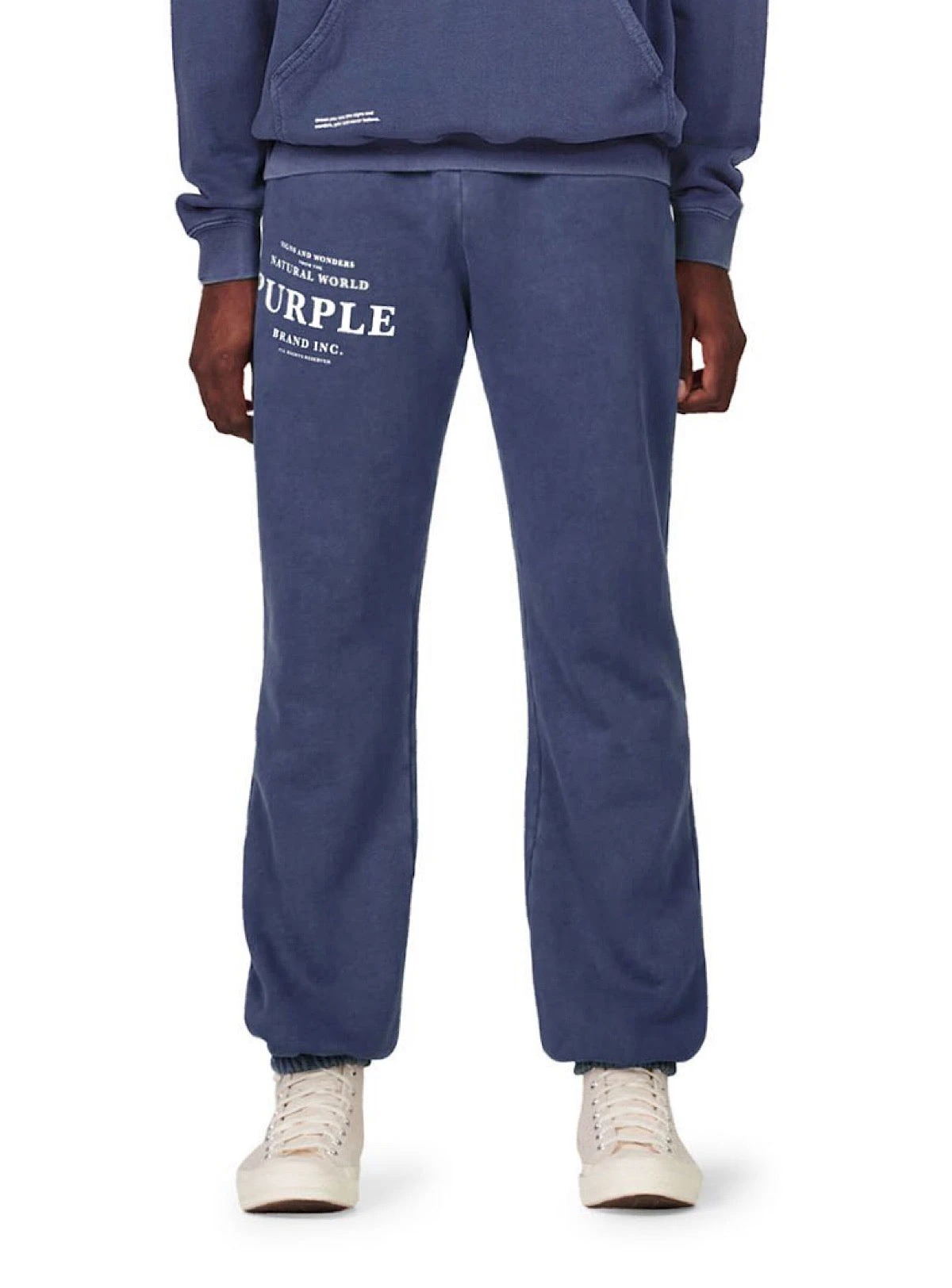 Purple Brand Sweatpants - Signs And Wonders Midnight 1 Purple Brand Sweatpants - Signs And Wonders Midnight