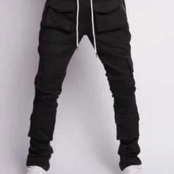 Politics Track Pants - Holman - Black - 751 -Outfixel Sales 6.29.225785 scaled