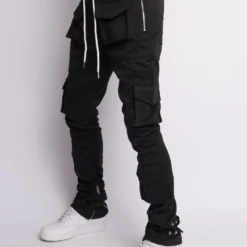 Politics Track Pants - Holman - Black - 751 -Outfixel Sales 6.29.225786 scaled