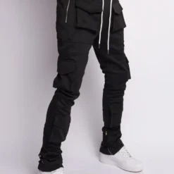 Politics Track Pants - Holman - Black - 751 -Outfixel Sales 6.29.225788 scaled