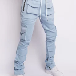 Politics Track Pants - Holman - Sky Blue - 752 11 Politics Track Pants - Holman - Sky Blue - 752 -Outfixel Sales 6.29.225794 scaled