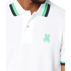 Psycho Bunny Polo T-Shirt - Pisani Pique Fashion - White - B6K731X1PC 6 Psycho Bunny Polo T-Shirt - Pisani Pique Fashion - White - B6K731X1PC -Outfixel Sales 81gZuikwJIL. AC SR1472 1840