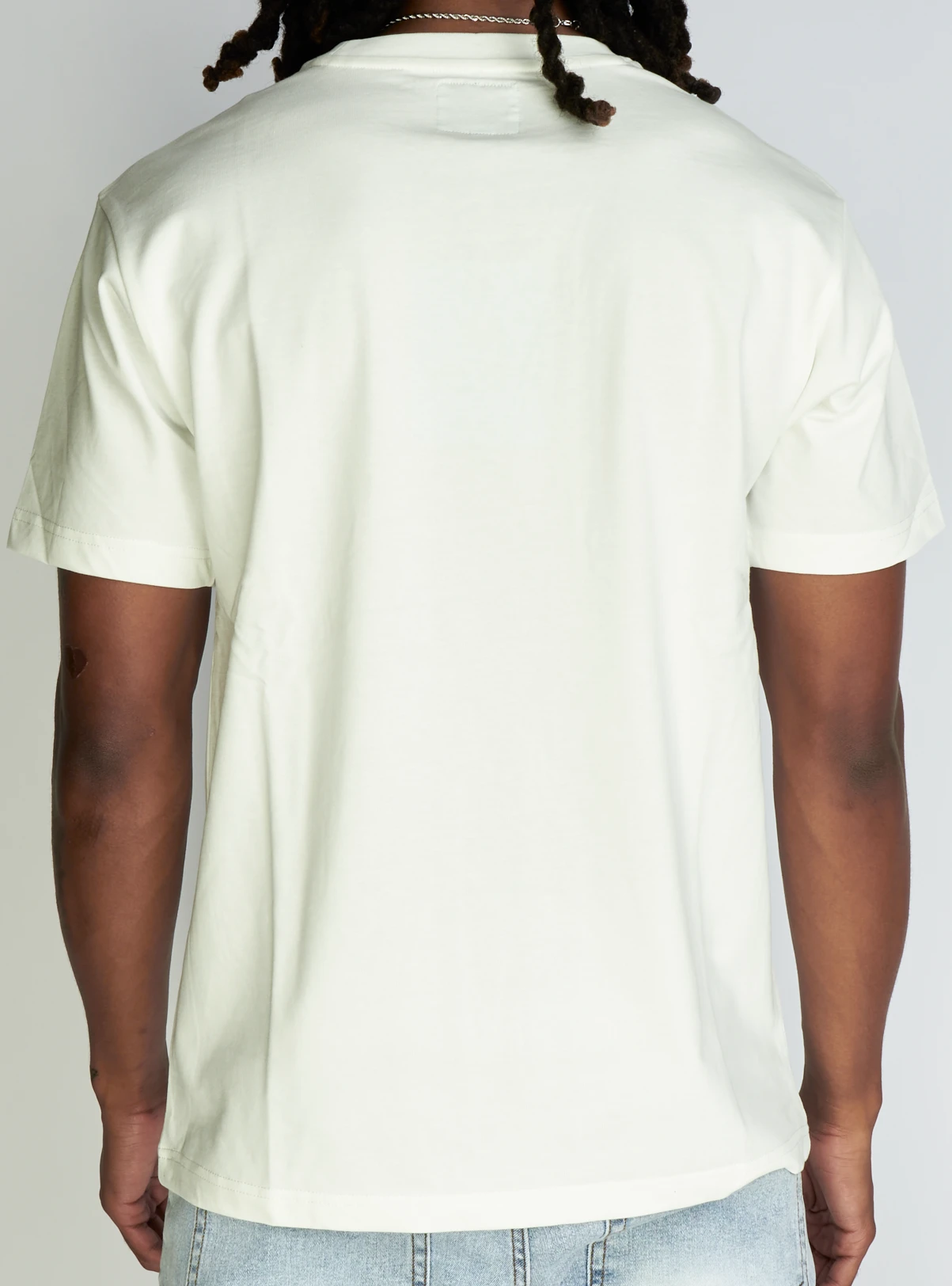 Majestik T-Shirt - NYC Smiley Face Camo - White - TE2361 2 Majestik T-Shirt - NYC Smiley Face Camo - White - TE2361 - Image 2