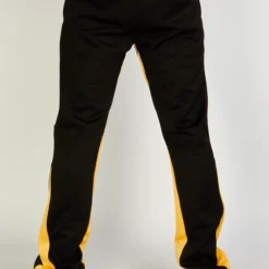 Rebel Minds Track Pants - Stripe Stacked Fit - Black And Gold - 100-411 7 Rebel Minds Track Pants - Stripe Stacked Fit - Black And Gold - 100-411 -Outfixel Sales AUGUST17755