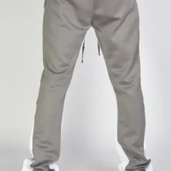 Rebel Minds Track Pants - Stripe Stacked Fit - Grey And White - 100-411 -Outfixel Sales AUGUST17763