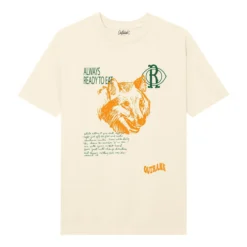 Outrank T-Shirt - Always Ready To Eat - Vintage White - QS574