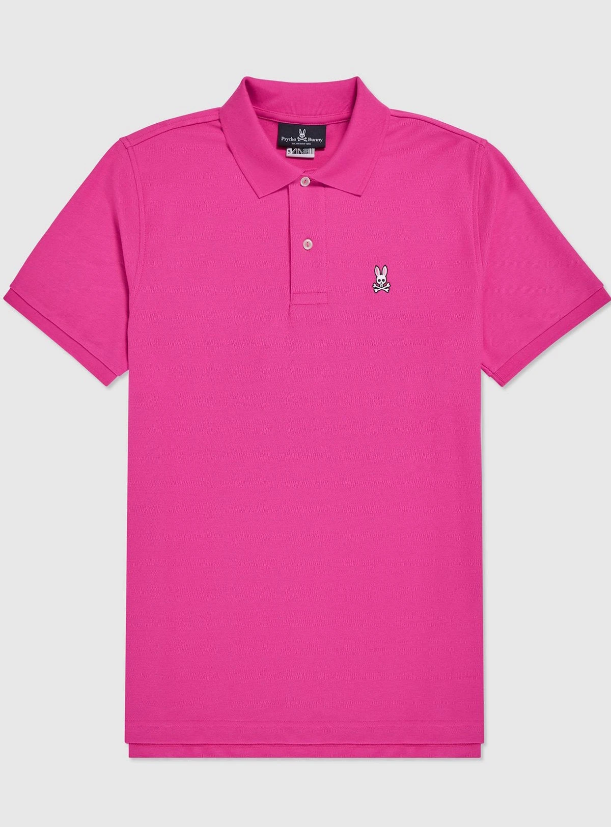 Psycho Bunny Polo - Classic Polo - Neon Magenta - B6K001N1PC 1 Psycho Bunny Polo - Classic Polo - Neon Magenta - B6K001N1PC