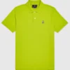 Psycho Bunny Polo - Classic Polo - Safety Yellow - B6K001N1PC