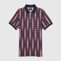 Psycho Bunny Polo T-Shirt - Mens Hudson- 401 Navy - B6K783U1PC