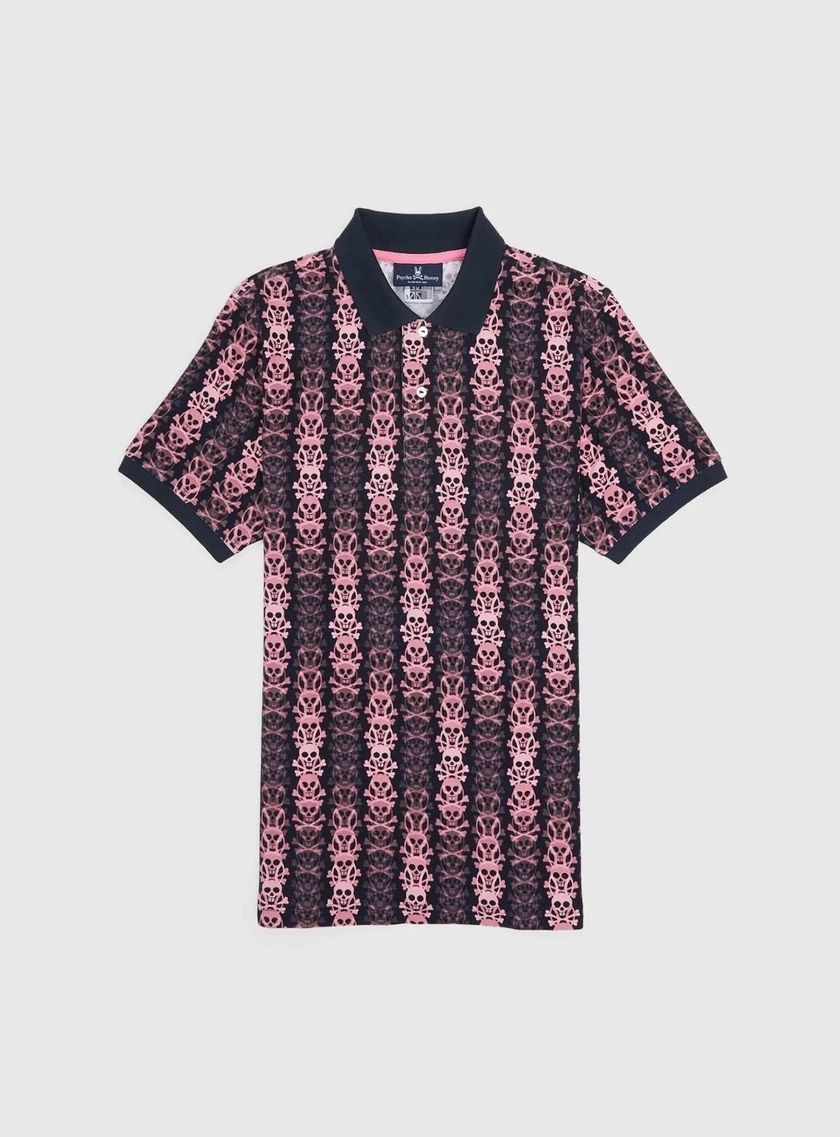 Psycho Bunny Polo T-Shirt - Mens Hudson- 401 Navy - B6K783U1PC 1 Psycho Bunny Polo T-Shirt - Mens Hudson- 401 Navy - B6K783U1PC