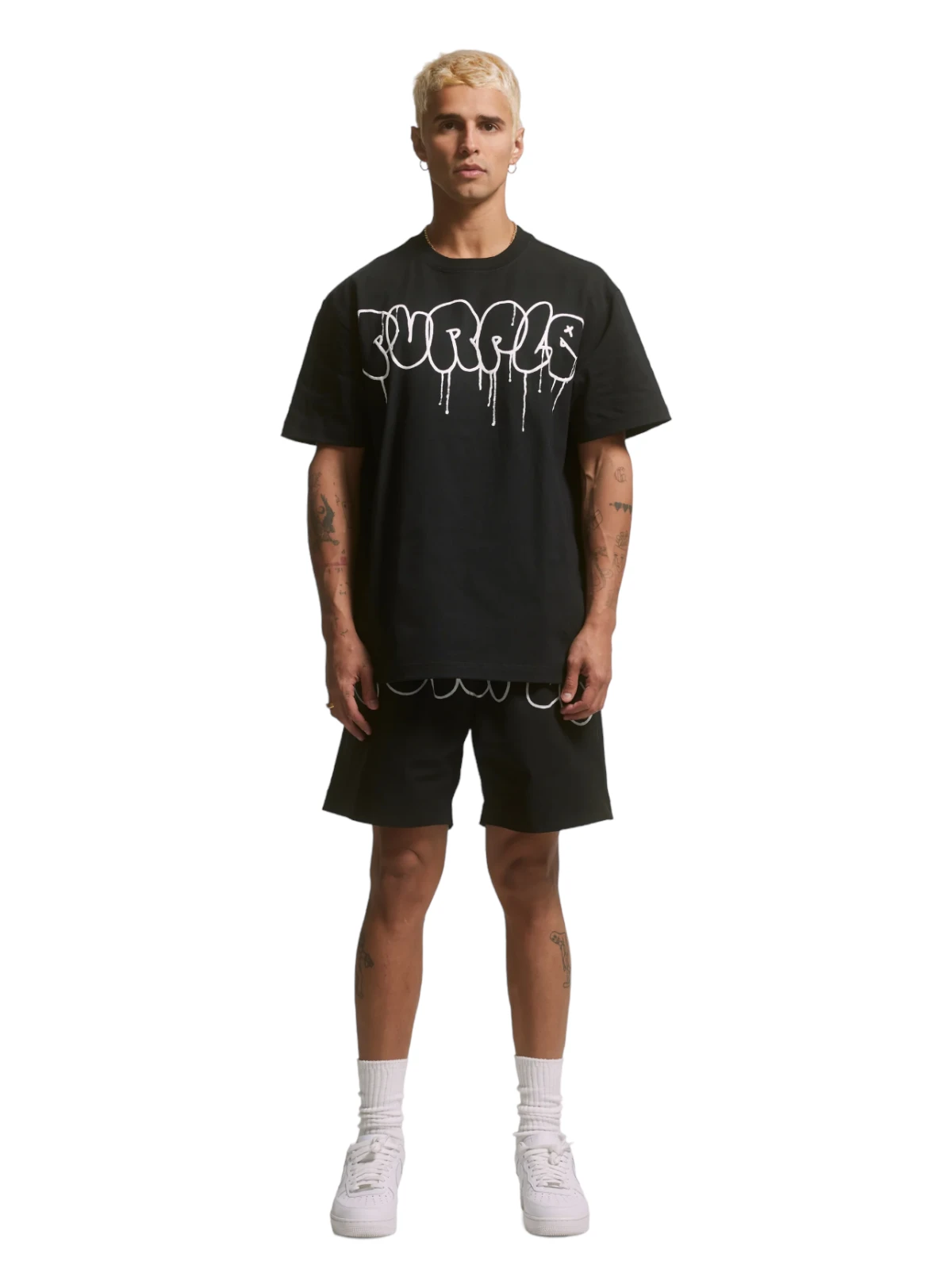 Purple-Brand Swim Trunks - All Round - Puff Black - P504 3 Purple-Brand Swim Trunks - All Round - Puff Black - P504 - Image 3