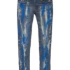 Purple-Brand Jeans - Mid Rise Slim - Vintage Indigo Blue - P002