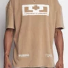 LNL T-Shirt - Beckman - Oversized - Tan And White - 105