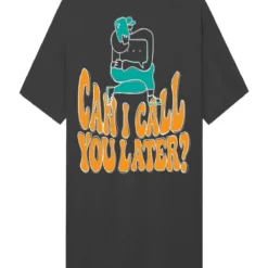 Outrank T-Shirt - Auto Reply - Call You Later - Black - AR003