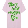 Outrank T-Shirt - Auto Reply - Can't Talk - Blush - AR001