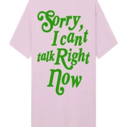 Outrank T-Shirt - Auto Reply - Can't Talk - Blush - AR001