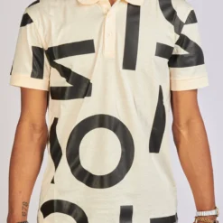 Inimigo Polo T-Shirt - Big Letters - Classic Raw - IPL9217