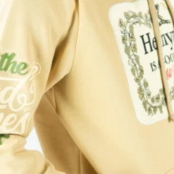 Rebel Minds Hoodie - Hennytime - Khaki - 132-377 -Outfixel Sales HennyTime3 dsqz