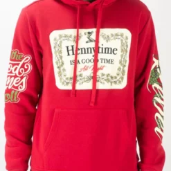 Rebel Minds Hoodie - Hennytime - Red - 132-377