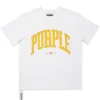 Purple-Brand T-Shirt - HWT Jersey Coconut Milk Collegiate - P117- HJCM423