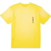 Purple-Brand T-Shirt - Textured Jersey- Blazing Yellow Wordmark - P104- JBYT423