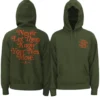 Point Blank Hoodie - Never Let Them Know - Army Green