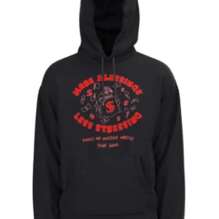 Point Blank Hoodie - More Blessings - Black And Red