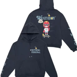 Wrathboy Hoodie - Nothing Personal - Black - WB03-040