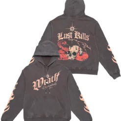 Wrathboy Hoodie - Lust Kills - Brown - WB03-030