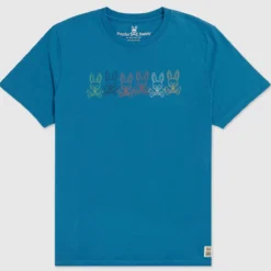 Psycho Bunny T-Shirt - Barbon - Atlantic Blue - B6U108Q1PC -Outfixel Sales IMG 6143 dsqz