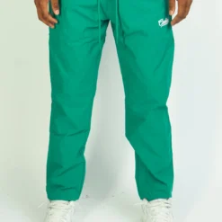 Cookies Track Pants - Pack Talk Paneled - Forest Green - 1564B6620