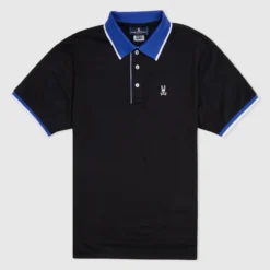 Psycho Bunny Sports Polo - Keller - Black - B6K450T1PB