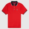 Psycho Bunny Sports Polo - Keller - Red Spice - B6K450T1PB