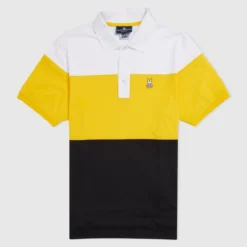 Psycho Bunny Sports Polo - Kipps - Desert Marigold - B6K447T1PB