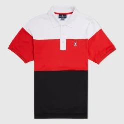 Psycho Bunny Sports Polo - Kipps - Red Spice - B6K447T1PB