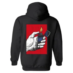 Outrank Hoodie - Lighting Things Up - Black - OR2633H