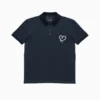 Inimigo T-Shirt - Line Heart Polo - Midnight Blue - IPL8139