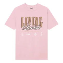Outrank T-Shirt - Living Lavish - NL Light Pink - QS620