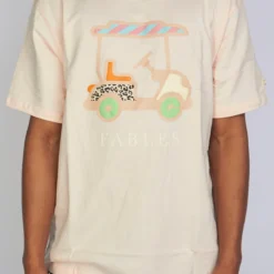 Original Fables T-Shirt - Carts - Baby Pink - T469