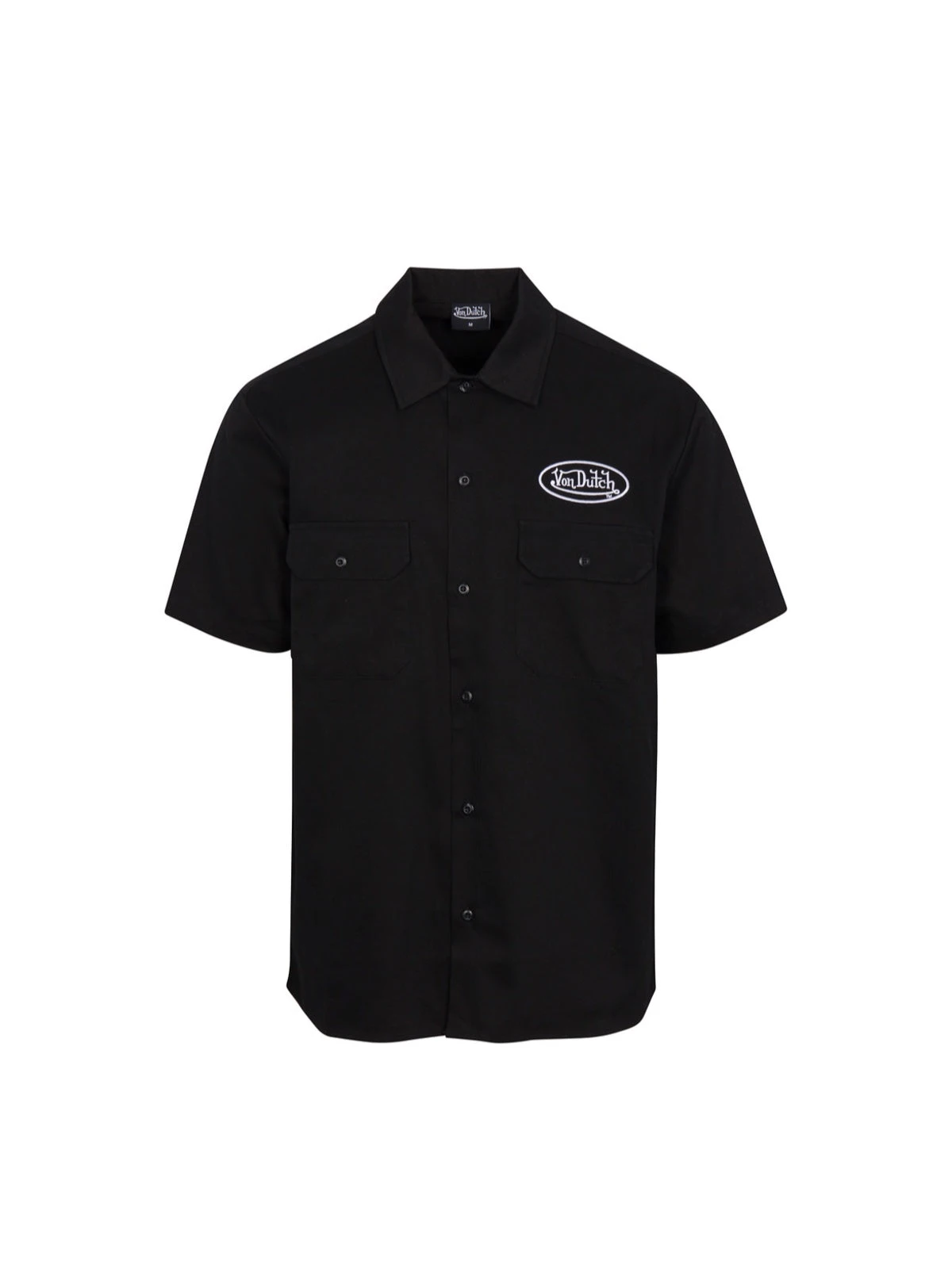 Von Dutch Polo T-Shirt - Mechanic - Black - VDSLM 1 Von Dutch Polo T-Shirt - Mechanic - Black - VDSLM
