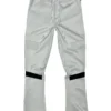 Motive Denim Track Pants - Racer Stacked - Light Grey - MT105